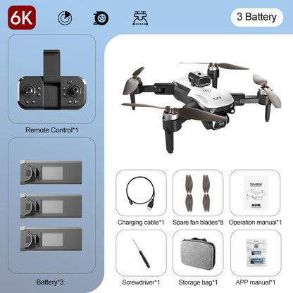 LS-S2S Quadcopter  Foldable, HD Dual Camera, 1-axis-gimbal, 720p, Brushless Motor, Brushed Motor, 5G Wi-Fi